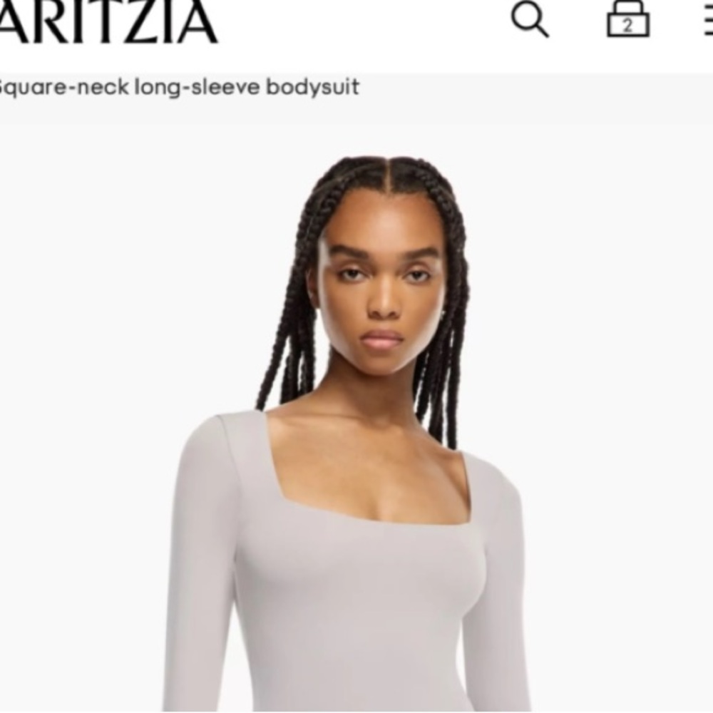 Babaton Contour Squareneck Longsleeve